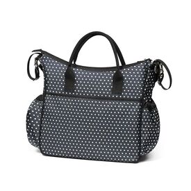 Babyono Τσάντα αλλαξιέρα "So City!"  BLACK-WHITE BN1423/07 - Τσάντες - Αλλαξιέρες στο Oneirokosmos