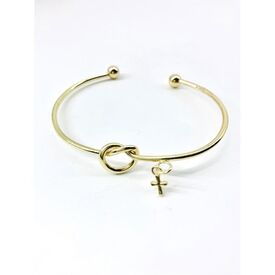 Riniotis Μαρτυρικό Βάπτισης Βραχιόλι Μεταλλικό Χρυσό 25τεμ. Μ96 - Για Κορίτσι στο Oneirokosmos