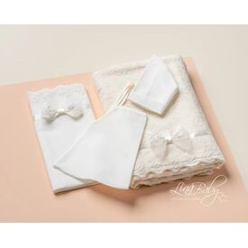 Lina Baby Σετ Λαδόπανο Δανδελένιο 1546 - Λαδόπανα για Κορίτσι στο Oneirokosmos