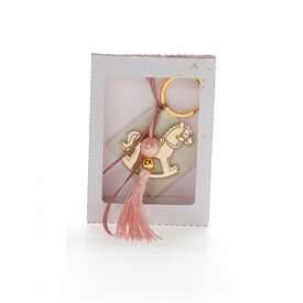 Μπομπονιέρα Χάρτινο Κουτάκι με Αρωματική Βάση και Χρυσό Πλέξιγκλας Αλογάκι Κ-11 - Για Κορίτσι στο Oneirokosmos