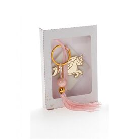 Μπομπονιέρα Χάρτινο Κουτάκι με Αρωματική Βάση και Χρυσό Πλέξιγκλας Μονόκερος Κ-8 - Για Κορίτσι στο Oneirokosmos