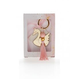 Μπομπονιέρα Χάρτινο Κουτάκι με Αρωματική Βάση και Χρυσό Πλέξιγκλας Κύκνος Κ-9 - Για Κορίτσι στο Oneirokosmos