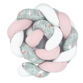 Baby Star  Πάντα Πλεξούδα Πεταλ-Λευκό-Spring 19Χ200cm - Πάντες στο Oneirokosmos