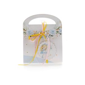 Μπομπονιέρα Βάπτισης Χάρτινο Τσαντάκι με  Αρωματικό Χώρου η Αλίκη στην Χώρα των Θαυμάτων Θ17 - Για Κορίτσι στο Oneirokosmos