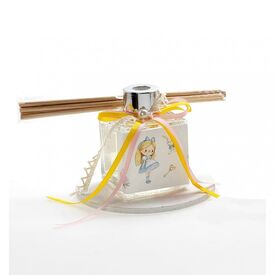 Μπομπονιέρα Βάπτισης Αρωματικό Χώρου η Αλίκη στην Χώρα των Θαυμάτων ΑΡΒ408 - Για Κορίτσι στο Oneirokosmos