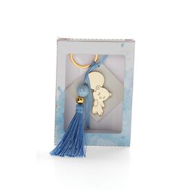 Μπομπονιέρα Χάρτινο Κουτάκι με Αρωματική Βάση και Χρυσό Πλέξιγκλας Αρκουδάκι Κ-2 - Για Αγόρι στο Oneirokosmos