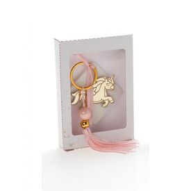 Μπομπονιέρα Χάρτινο Κουτάκι με Αρωματική Βάση και Χρυσό Πλέξιγκλας Μονόκερος Κ-8 - Για Κορίτσι στο Oneirokosmos