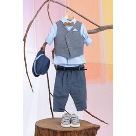 Bambolino:Ikaros Βαπτιστικό ρούχο για αγόρι 1420 - Ρούχα Βάπτισης για Αγόρι στο Oneirokosmos