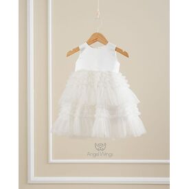 Angel Wings Βαπτιστικά Ρούχα για Κορίτσι Valentina Σχέδιο 277 - Ρούχα Βάπτισης για Κορίτσι στο Oneirokosmos