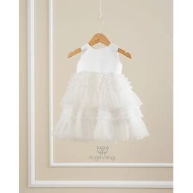 Angel Wings Βαπτιστικά Ρούχα για Κορίτσι Valentina Σχέδιο 277 - Ρούχα Βάπτισης για Κορίτσι στο Oneirokosmos