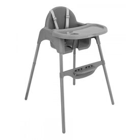 Kikka Boo Καρεκλάκι Φαγητού Jammy 2 in 1 Grey - Καθίσματα Φαγητού Επιδαπέδια στο Oneirokosmos