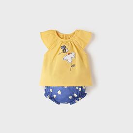 Mayoral Σετ Σορτς ECOFRIENDS Νεογέννητο Κορίτσι Indigo 22-01202-034 ** - Newborm στο Oneirokosmos