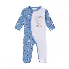 Amomi Βρεφικό Φορμάκι για Αγόρι Lion Μπλε 71031 - Φορμάκια στο Oneirokosmos