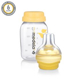 Medela Θηλή Calma με Φιάλη Συλλογής & Αποθήκευσης Μητρικού Γάλακτος 150ml - Συλλογή γάλακτος και αξεσουάρ θηλασμού στο Oneirokosmos