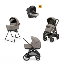 Inglesina Σύστημα Μεταφοράς Quattro Aptica XT 2025 Tundra Beige με Σκελετό Black και κάθισμα αυτοκινήτου Darwin KA71S0TDB - Πολυκαρότσια, Συστήματα Μεταφοράς στο Oneirokosmos