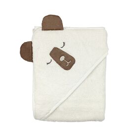 Baby Star Μπουρνούζι Τρίγωνο Natura Εκρού  9985 - Πετσέτες-Μπουρνούζια στο Oneirokosmos