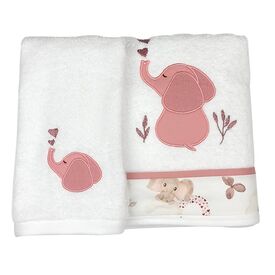 Baby Star  Σετ Πετσέτες 2 τεμ. Elephant - Πετσέτες-Μπουρνούζια στο Oneirokosmos