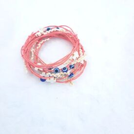 Kymi Μαρτυρικό Βάπτισης Βραχιολάκι 50τεμ. A308 - Για Κορίτσι στο Oneirokosmos