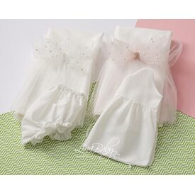 Lina Baby Σετ Λαδόπανο Bianca 1563 - Λαδόπανα για Κορίτσι στο Oneirokosmos