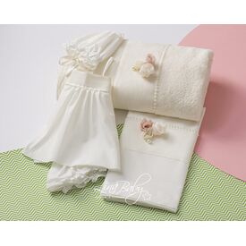 Lina Baby Σετ Λαδόπανο Cloelia 1569 - Λαδόπανα για Κορίτσι στο Oneirokosmos