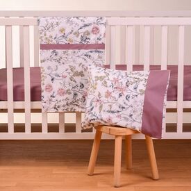 ABO Σετ Σεντόνια 3τμχ 70*140 Flower garden 2883-230 - Σεντόνια Κούνιας στο Oneirokosmos