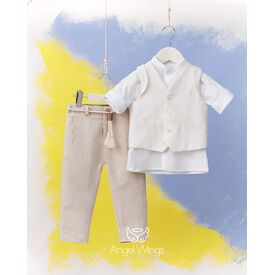 Angel Wings Βαπτιστικά Ρούχα για Αγόρι Rene Σχέδιο 194 - Ρούχα Βάπτισης για Αγόρι στο Oneirokosmos