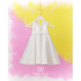 Angel Wings Βαπτιστικό Ρούχο για Κορίτσι Jasmin Σχέδιο 279 - Ρούχα Βάπτισης για Κορίτσι στο Oneirokosmos