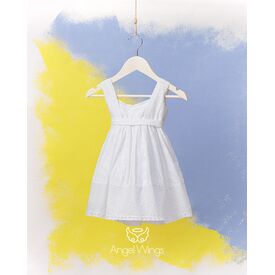 Angel Wings Βαπτιστικό Ρούχο για Κορίτσι Violet Σχέδιο 293 - Ρούχα Βάπτισης για Κορίτσι στο Oneirokosmos