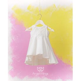 Angel Wings Βαπτιστικό Ρούχο για Κορίτσι Alice Σχέδιο 298 - Ρούχα Βάπτισης για Κορίτσι στο Oneirokosmos