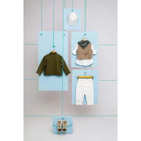 Bambolino: Grigoris Βαπτιστικό Ρούχο για Αγόρι 1714 - Ρούχα Βάπτισης για Αγόρι στο Oneirokosmos