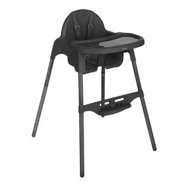 Kikka Boo Καρεκλάκι Φαγητού Jammy 2 in 1 Black  31004010177 - Καθίσματα Φαγητού Επιδαπέδια στο Oneirokosmos