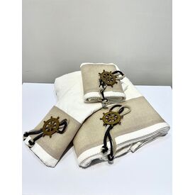 Wet Baby Λαδόπανα για Αγόρι με Ναυτικό Τιμόνι - Λαδόπανα για Αγόρι στο Oneirokosmos