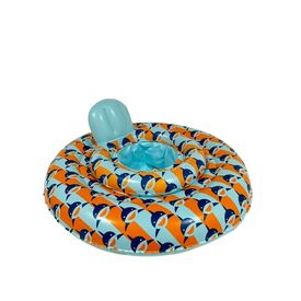 Swim Essentials: Παιδικό σωσίβιο με κάθισμα 69εκ για μωρά από 0-1 ετών  "Blue Sharks" SWE-2024SE1565 - Θάλασσα & Πισίνα στο Oneirokosmos