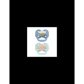 Dr. Brown's Advantage Σιλικόνης πιπίλα  Μπλε-Γαλάζιο 0-6m 2τμχ PA12002 - Πιπίλες στο Oneirokosmos