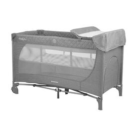 Kikka Boo Παρκοκρέβατο Medley PLUS 2 levels Grey 31003010124 - Παρκοκρέβατο στο Oneirokosmos