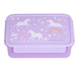 A Little Lovely Company Δοχείο φαγητού Bento με χωρίσματα- 1,2 L- Unicorn Dreams BBUDPU70 - Σετ Φαγητού, Μπολάκια, Πιατάκια Φαγητού στο Oneirokosmos