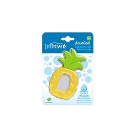 Dr Brown's Δροσιστικός Κρίκος Οδοντοφυίας AquaCool Ανανάς TE029 - Μασητικά - Κρίκοι Οδοντοφυΐας στο Oneirokosmos