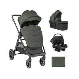 Kikka Boo Πολυκαρότσι 3 in 1 with Carrycot Ava Army Green  31001010063 - Πολυκαρότσια, Συστήματα Μεταφοράς στο Oneirokosmos