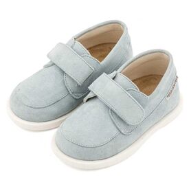 Babywalker Καστόρινο Μοκασίνι BW4314 Μίνεραλ - Βαπτιστικό Παπούτσι για Αγόρι στο Oneirokosmos