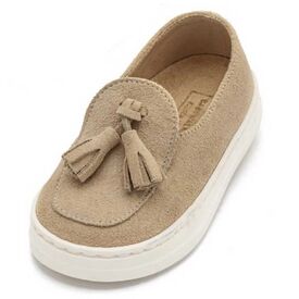 Babywalker Loafers EXC5276 Μπεζ - Βαπτιστικό Παπούτσι για Αγόρι στο Oneirokosmos