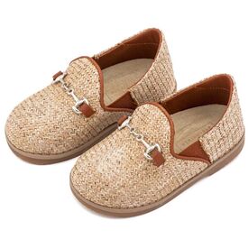 Babywalker Loafers EXC5311 Μπεζ Ταμπά - Βαπτιστικό Παπούτσι για Αγόρι στο Oneirokosmos