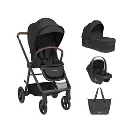Kikka Boo Πολυκαρότσι 3 in 1 with Carrycot Mia Black 31001010263 - Πολυκαρότσια, Συστήματα Μεταφοράς στο Oneirokosmos