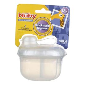 Nuby Milk Powder Dispenser Διάφανο 1τεμ - Μπιμπερό στο Oneirokosmos
