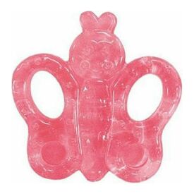 Lorelli Μασητικό Οδοντοφυΐας με Νερό Πεταλούδα Ροζ 3m+ - Μασητικά - Κρίκοι Οδοντοφυΐας στο Oneirokosmos