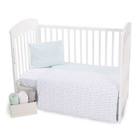 Kikka Boo Σετ Κούνιας Green Cars 70/140 εκ.  4 τεμ - Σετ Προίκας Μωρού στο Oneirokosmos