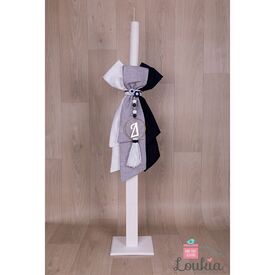 Loukia Χειροποίητη Λαμπάδα Βάπτισης για Αγόρι E628 - Για Αγόρι στο Oneirokosmos