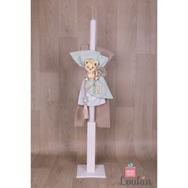 Loukia Χειροποίητη Λαμπάδα Βάπτισης για Αγόρι E631 - Για Αγόρι στο Oneirokosmos