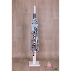 Loukia Χειροποίητη Λαμπάδα Βάπτισης για Αγόρι E640 - Για Αγόρι στο Oneirokosmos