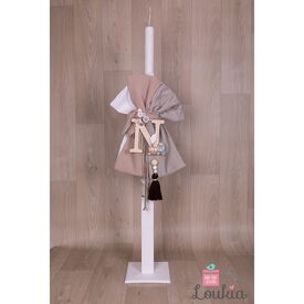 Loukia Χειροποίητη Λαμπάδα Βάπτισης για Αγόρι E641 - Για Αγόρι στο Oneirokosmos