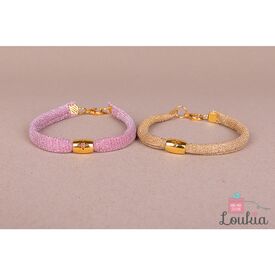 Loukia Χειροποίητο Μαρτυρικό Βάπτισης ΜΑΡ72 - Ροζ - Μαρτυρικά στο Oneirokosmos